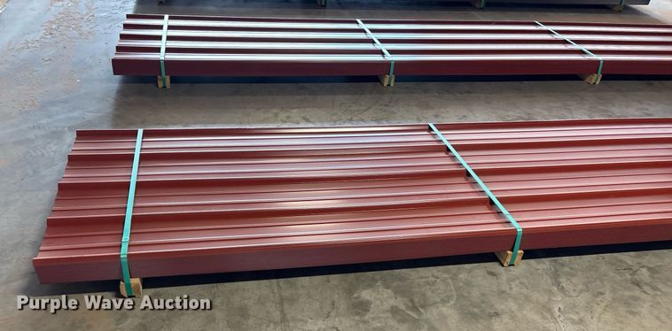 image for item EL2164 (108) sheets of Doerksen Metal Components metal siding/roofing