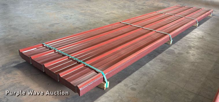 image for item EL2164 (108) sheets of Doerksen Metal Components metal siding/roofing