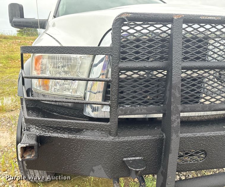 image for item EM2596 2012 Dodge Ram 5500 Crew Cab flatbed truck