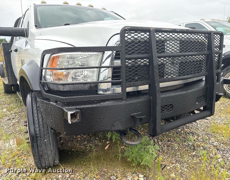 image for item EM2596 2012 Dodge Ram 5500 Crew Cab flatbed truck