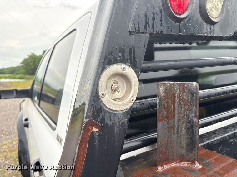 image for item EM2596 2012 Dodge Ram 5500 Crew Cab flatbed truck