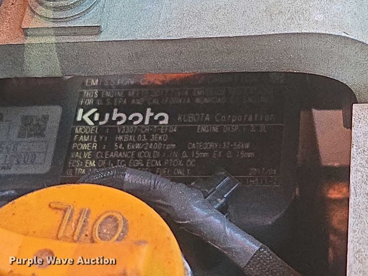 image for item EN3892 Kubota SVL 75-2 tracked skid steer loader