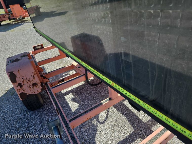 image for item EN3893 Wanco message board trailer 