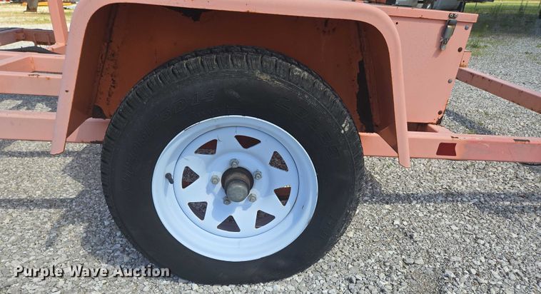 image for item EN3893 Wanco message board trailer 