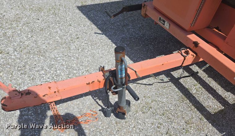 image for item EN3894 K&K message board trailer 