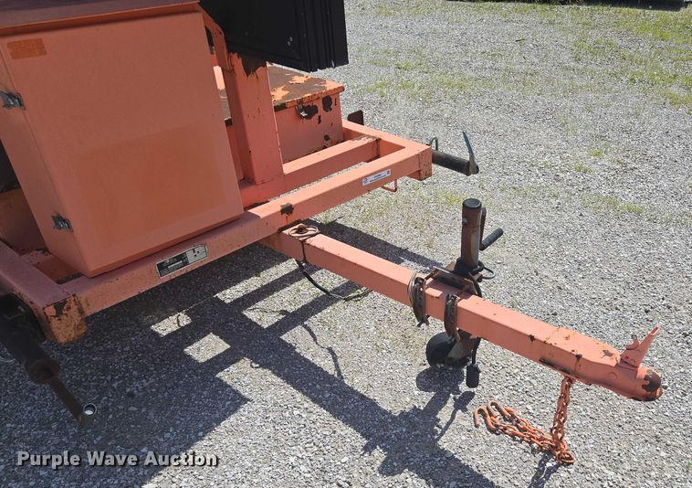 image for item EN3894 K&K message board trailer 