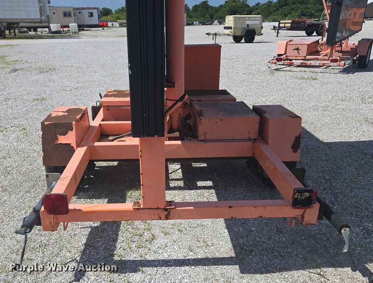 image for item EN3894 K&K message board trailer 