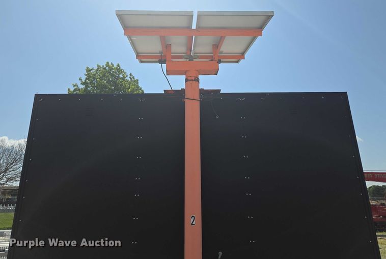 image for item EN3894 K&K message board trailer 