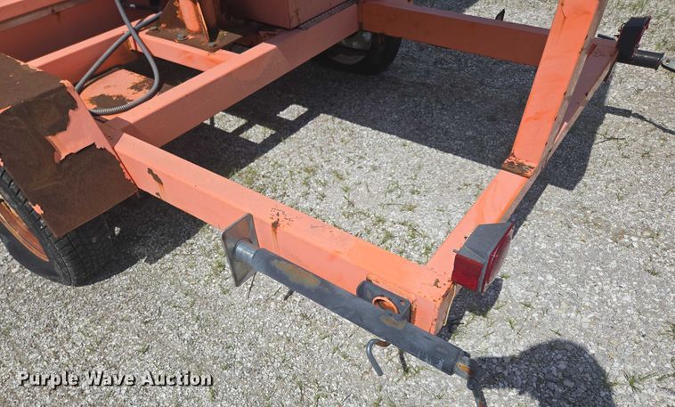 image for item EN3894 K&K message board trailer 