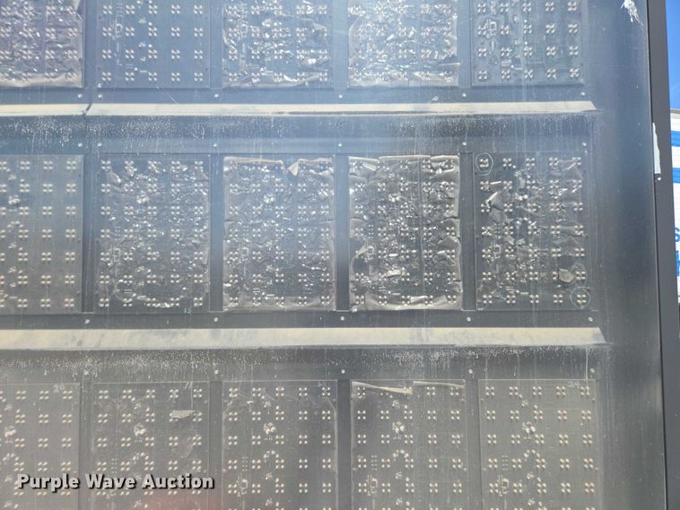 image for item EN3894 K&K message board trailer 