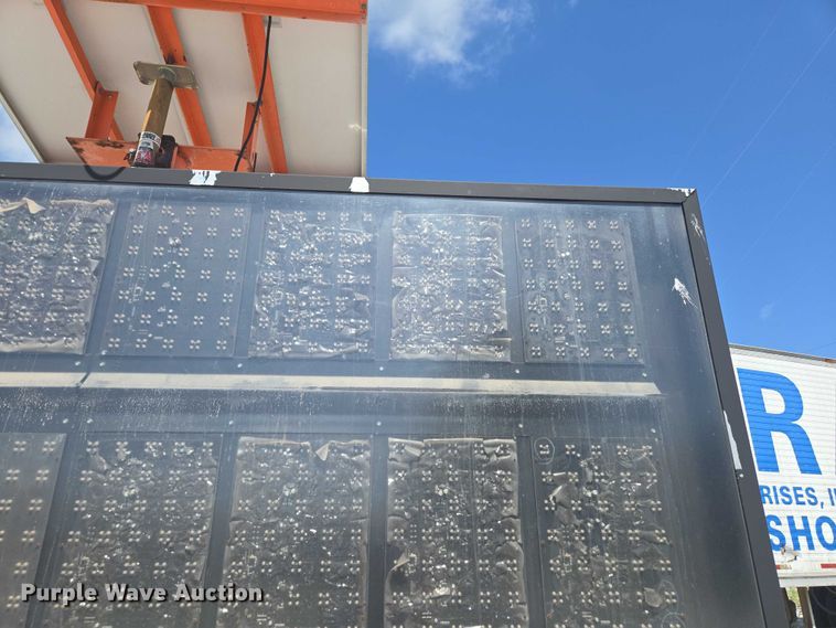 image for item EN3894 K&K message board trailer 