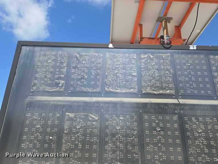 image for item EN3894 K&K message board trailer 