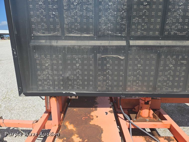 image for item EN3894 K&K message board trailer 