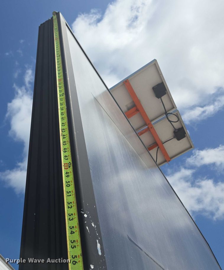 image for item EN3894 K&K message board trailer 