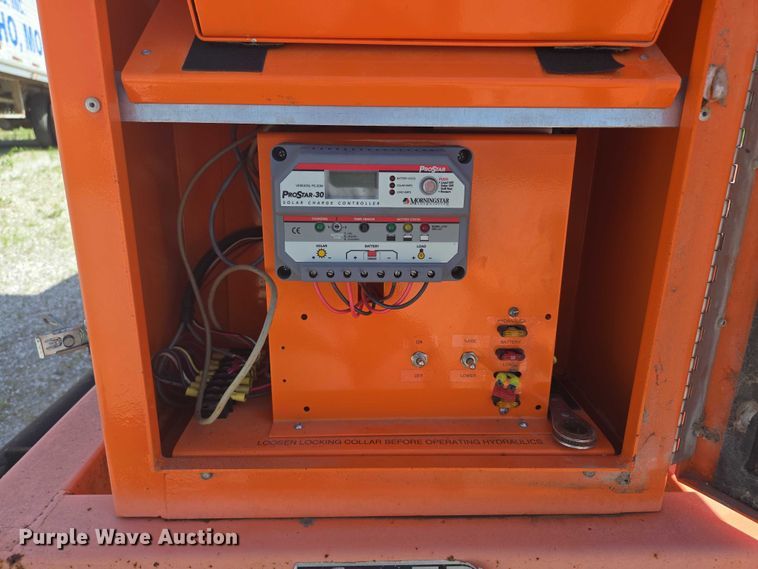 image for item EN3894 K&K message board trailer 