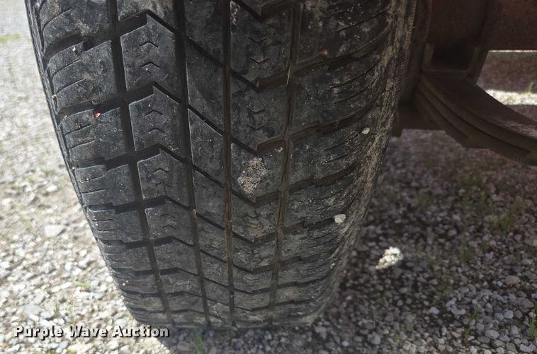 image for item EN3894 K&K message board trailer 