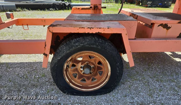 image for item EN3894 K&K message board trailer 