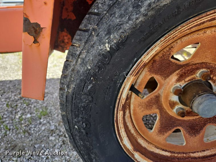 image for item EN3894 K&K message board trailer 