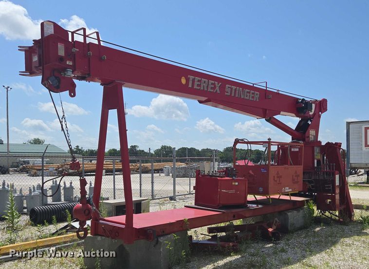 image for item EN3898 Terex-RO TC2863 crane truck bed