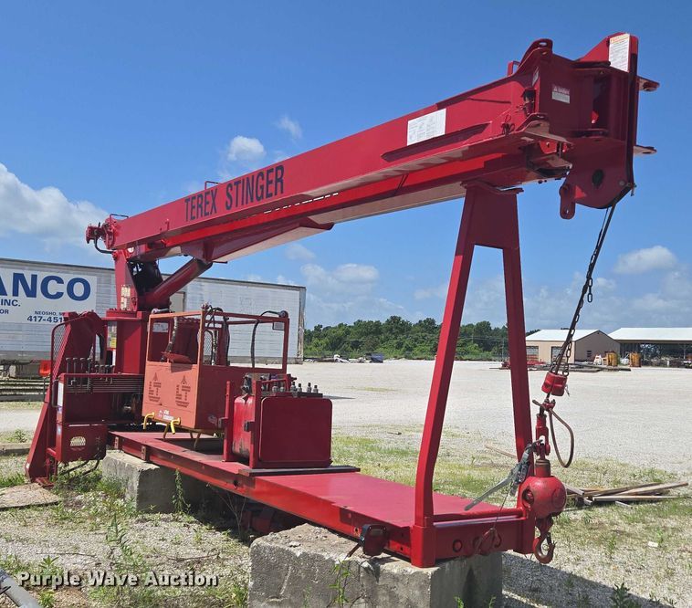 image for item EN3898 Terex-RO TC2863 crane truck bed