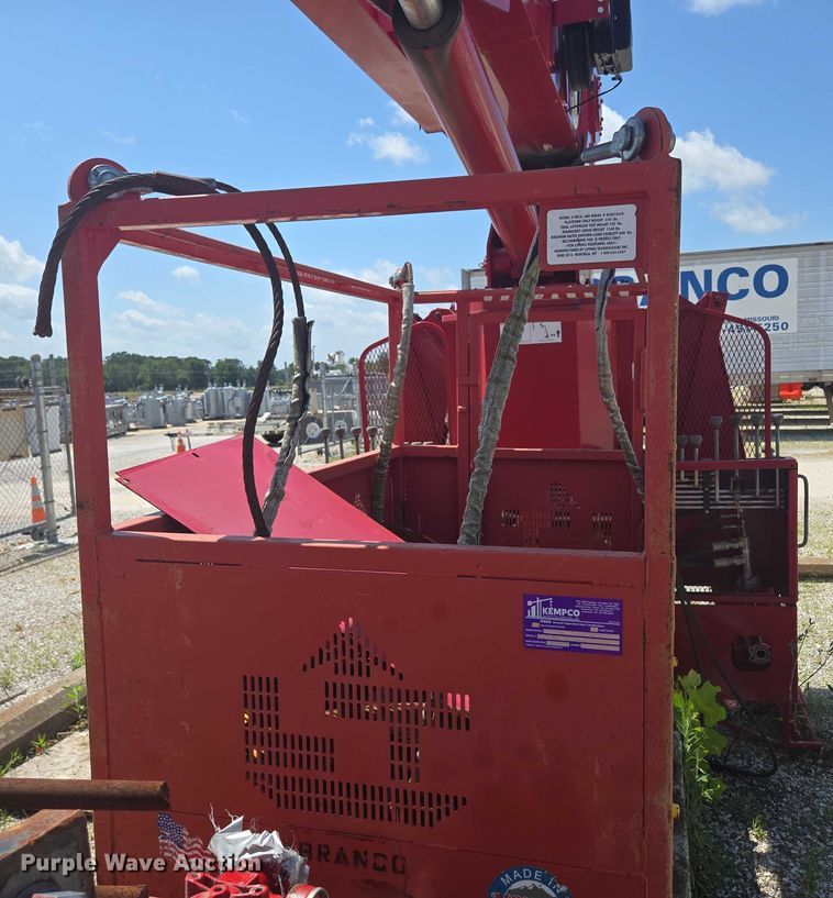 image for item EN3898 Terex-RO TC2863 crane truck bed