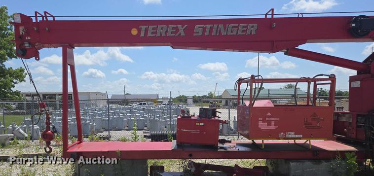 image for item EN3898 Terex-RO TC2863 crane truck bed