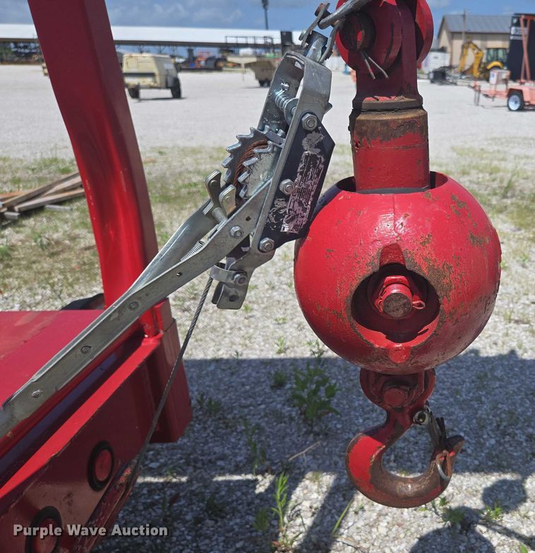 image for item EN3898 Terex-RO TC2863 crane truck bed