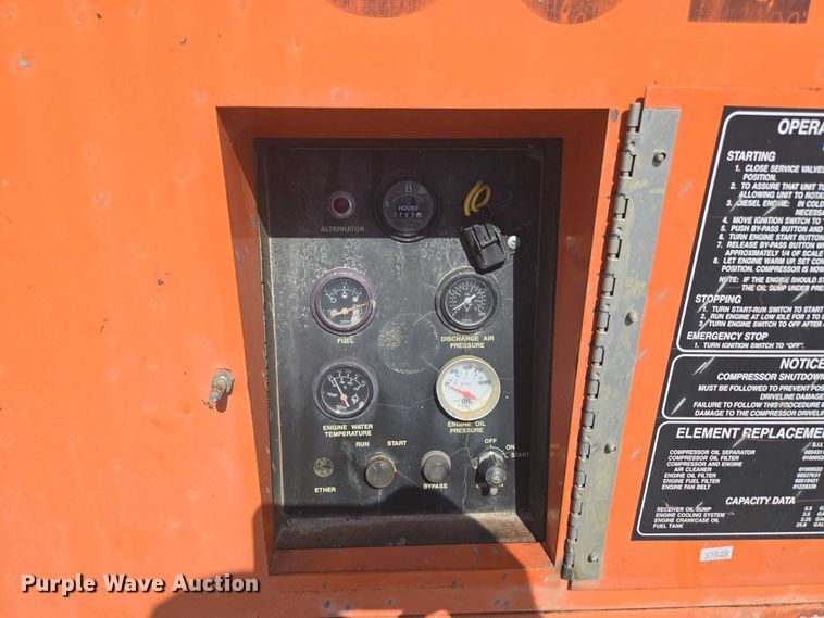 image for item EN3900 Sullivan D185QJD5 air compressor