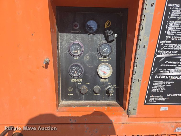 image for item EN3900 Sullivan D185QJD5 air compressor