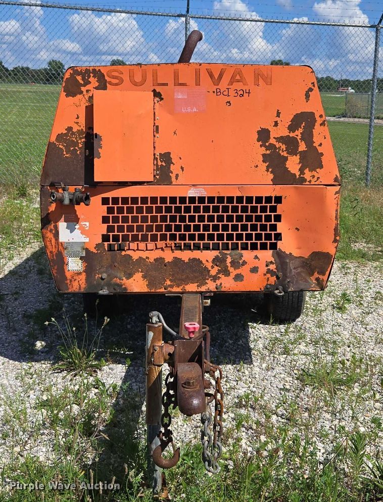 image for item EN3914 Sullivan D185Q5 air compressor