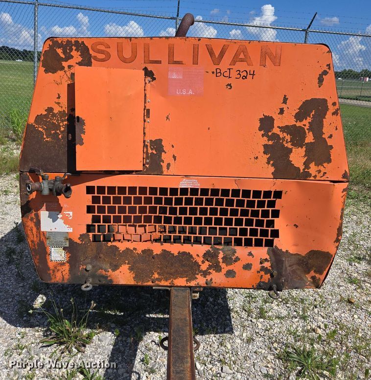 image for item EN3914 Sullivan D185Q5 air compressor