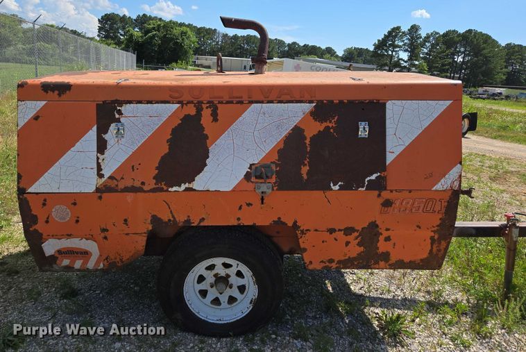 image for item EN3914 Sullivan D185Q5 air compressor