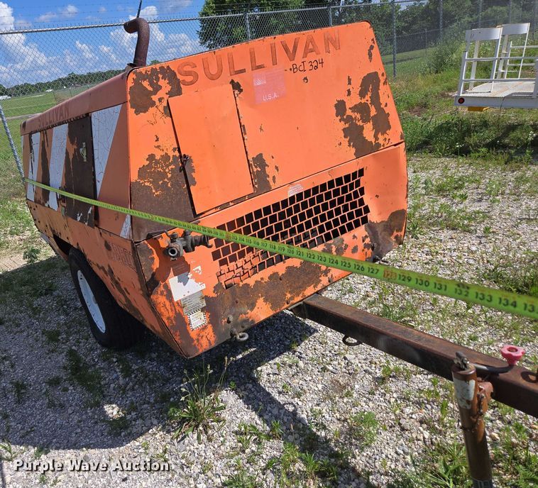 image for item EN3914 Sullivan D185Q5 air compressor