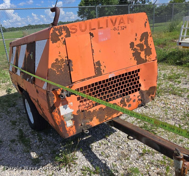 image for item EN3914 Sullivan D185Q5 air compressor