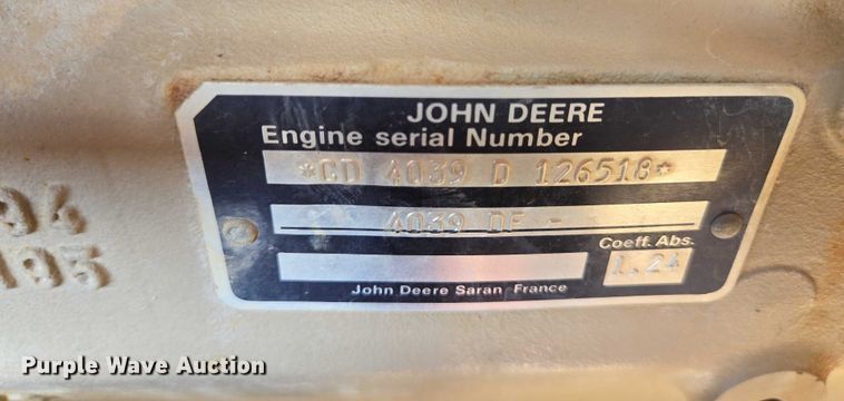 image for item EN3914 Sullivan D185Q5 air compressor