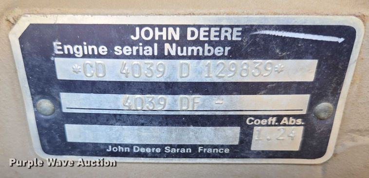 image for item EN3915 1993 LeROI International air compressor