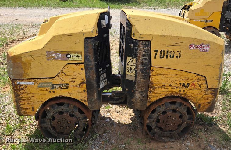 image for item EN3918 2016 Multiquip Rammax 1575 trench compactor
