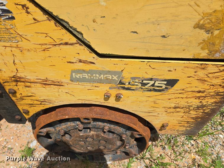 image for item EN3918 2016 Multiquip Rammax 1575 trench compactor