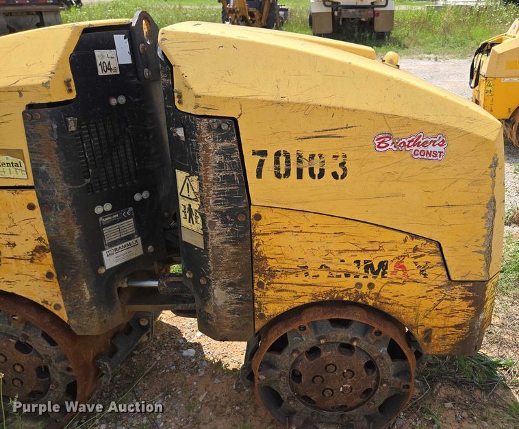 image for item EN3918 2016 Multiquip Rammax 1575 trench compactor