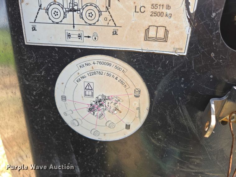 image for item EN3918 2016 Multiquip Rammax 1575 trench compactor