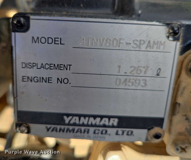 image for item EN3918 2016 Multiquip Rammax 1575 trench compactor