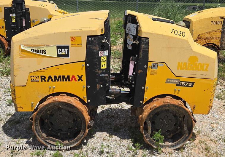 image for item EN3919 2021 Multiquip Rammax 1575 trench compactor