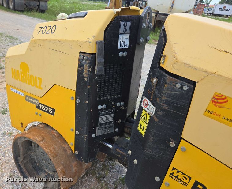 image for item EN3919 2021 Multiquip Rammax 1575 trench compactor