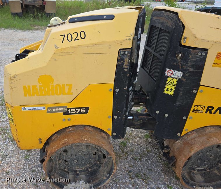 image for item EN3919 2021 Multiquip Rammax 1575 trench compactor