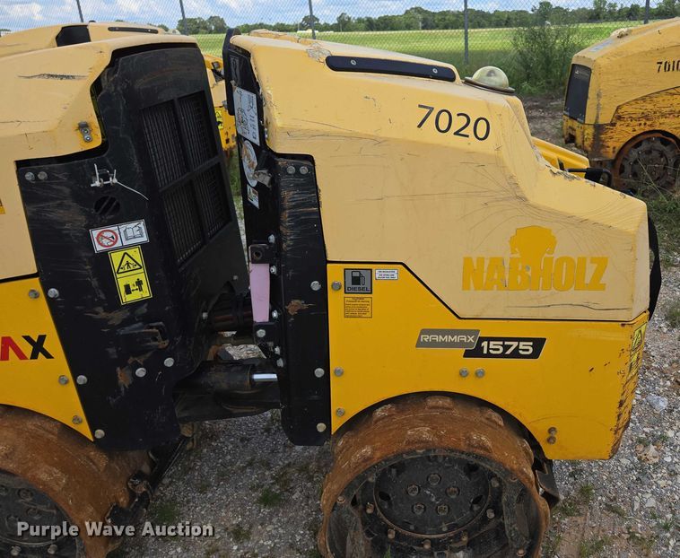 image for item EN3919 2021 Multiquip Rammax 1575 trench compactor