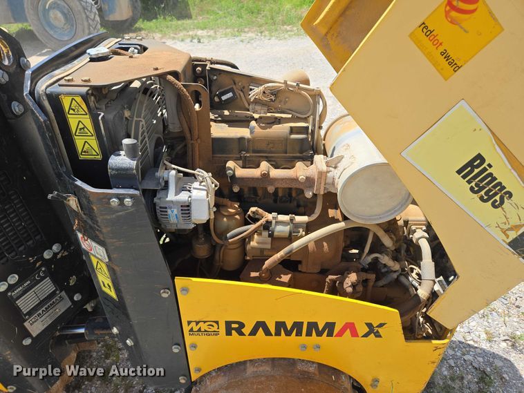 image for item EN3919 2021 Multiquip Rammax 1575 trench compactor