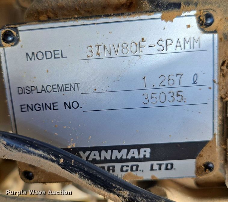 image for item EN3919 2021 Multiquip Rammax 1575 trench compactor