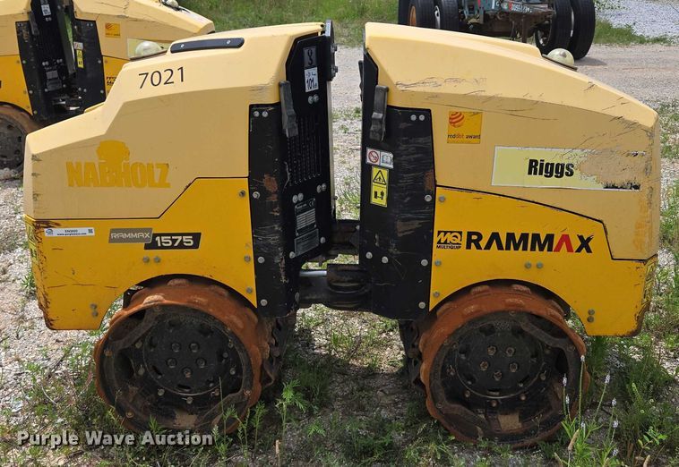 image for item EN3920 2021 Multiquip Rammax 1575 trench compactor