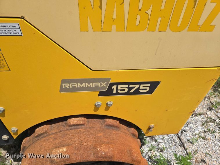 image for item EN3920 2021 Multiquip Rammax 1575 trench compactor