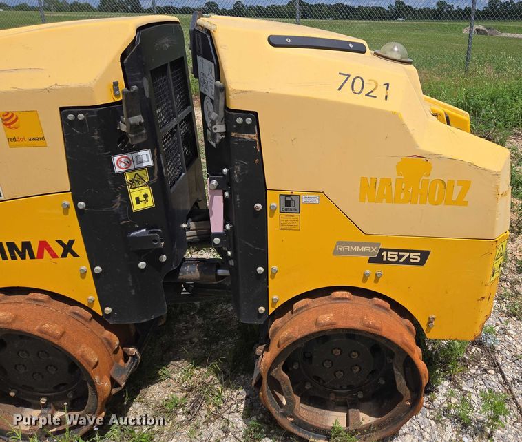 image for item EN3920 2021 Multiquip Rammax 1575 trench compactor